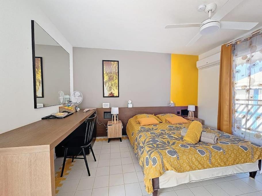 Studio Dans Village Vacances Manganao Saint-Francois  Buitenkant foto