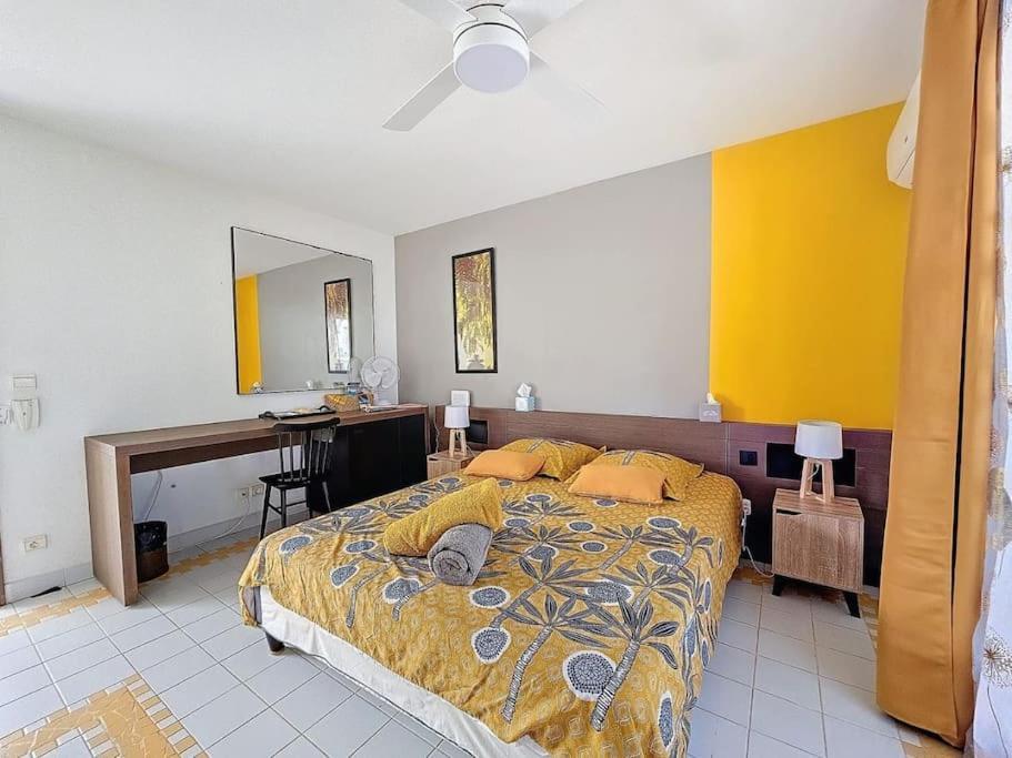 Studio Dans Village Vacances Manganao Saint-Francois  Buitenkant foto